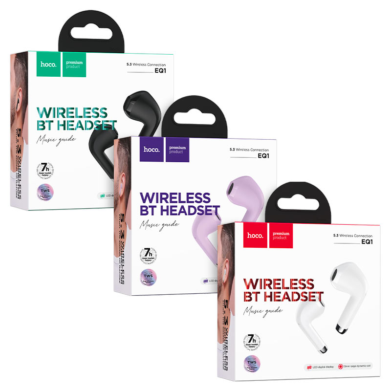 TWS headset EQ1 Music guide